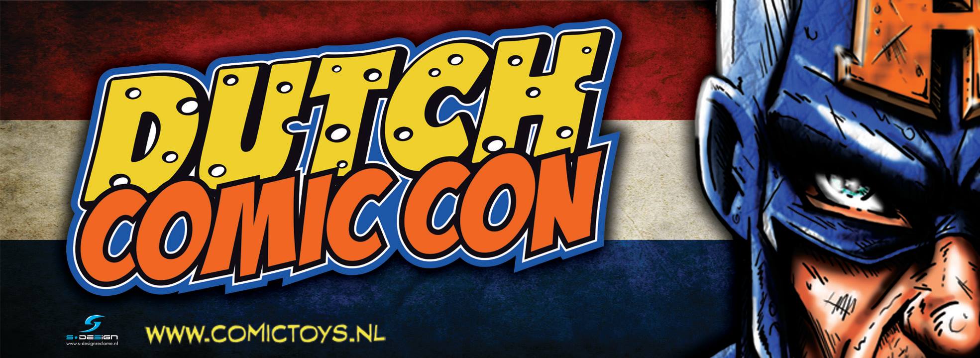 Bezoek Dutch Comic Con 28/29 maart in de Jaarbeurs Utrecht