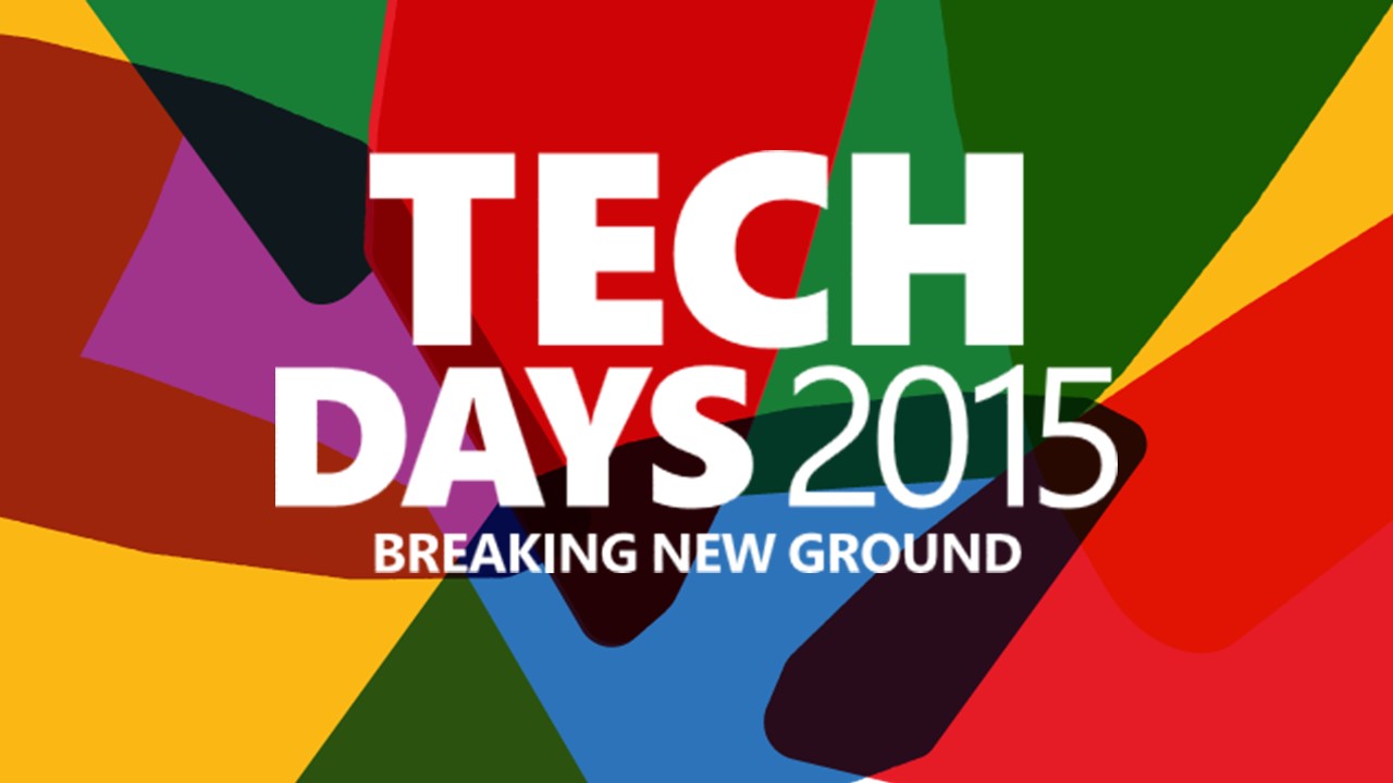 Reportage: TechDays 2015 met Dirk