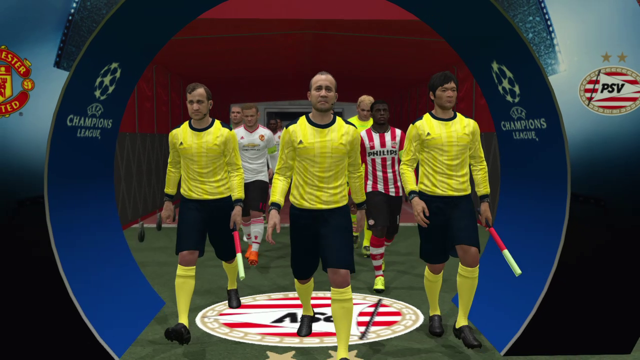 Bekijk PES 2016 Gameplay: PSV – Man Utd