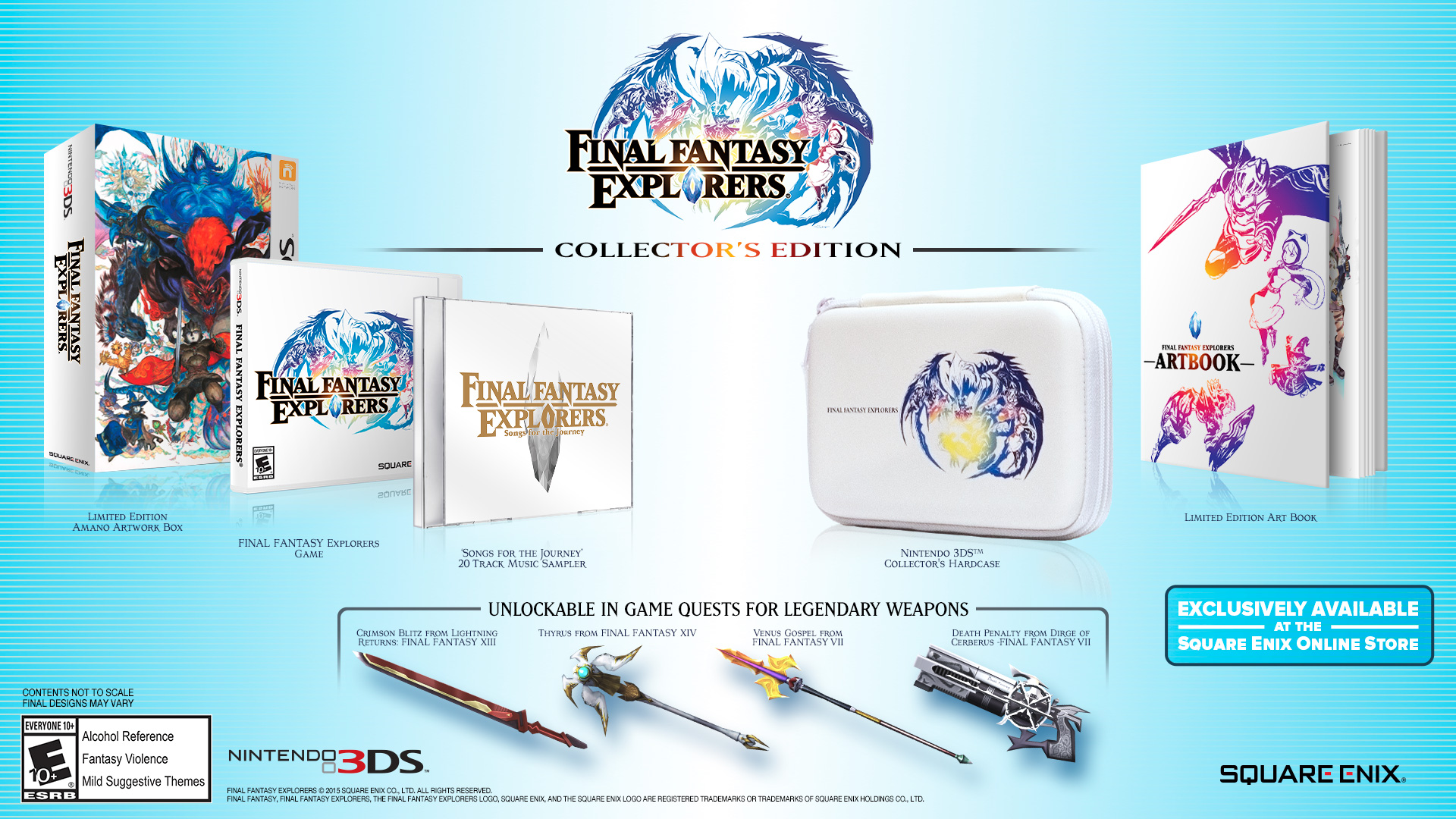 Final Fantasy Explorers Collector’s Edition onthuld