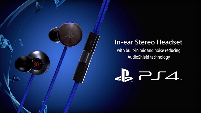 Nieuwe PlayStation 4 oordoppen vanaf heden verkrijgbaar