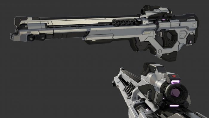 Cameron Kerby - Vortex Rifle Render