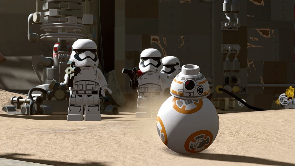 Bekijk 8 minuten aan LEGO Star Wars The Force Awakens gameplay
