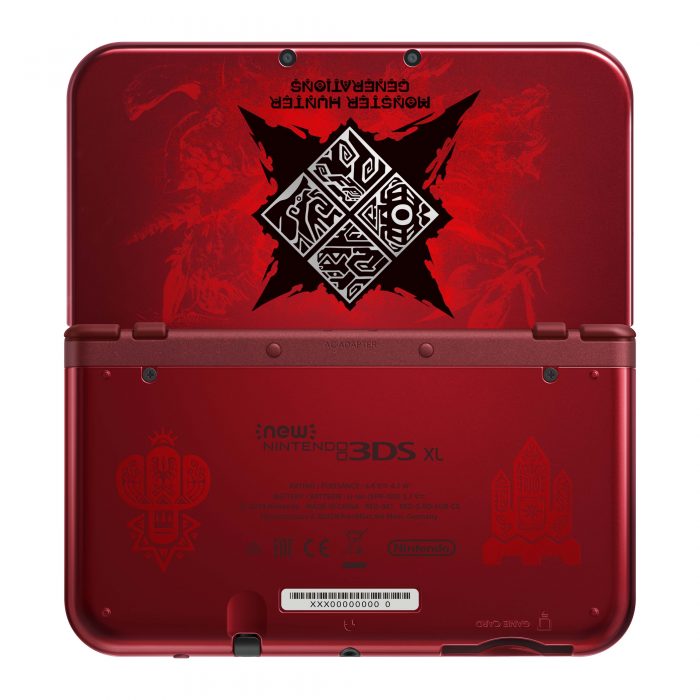 Nintendo 3DS limited edition monster hunter generations