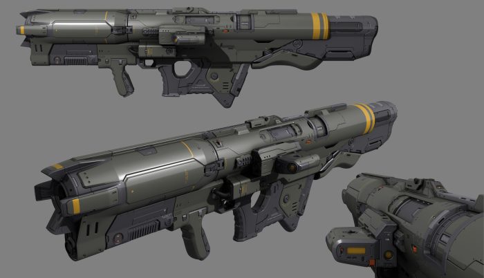 Timothee Yeramian - Rocket Launcher Render