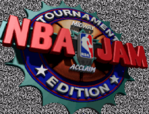 NBA Jam Tournament Edition title screen