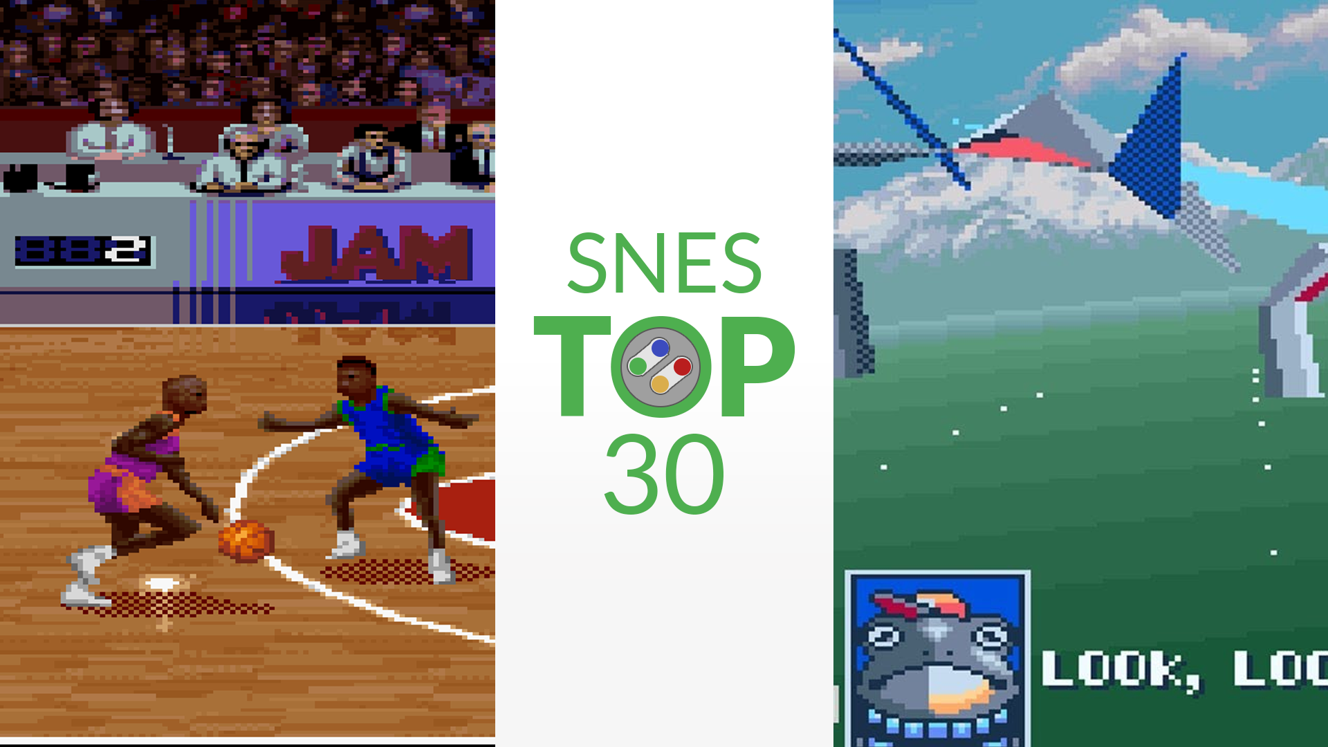 Classic Mini SNES top 30: NBA Jam en Starwing