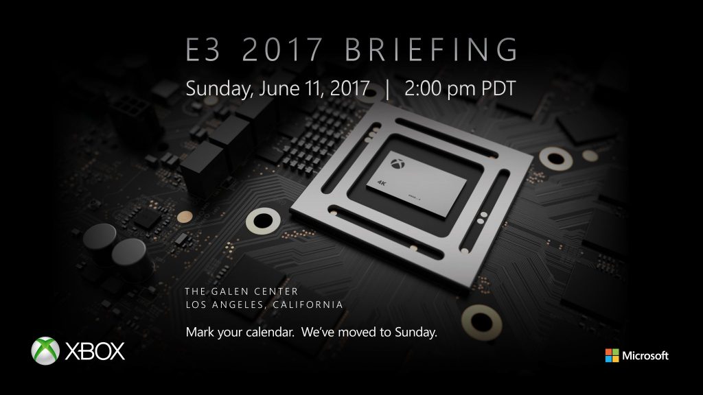 E3 2017: Microsoft persconferentie datum en tijd bekend