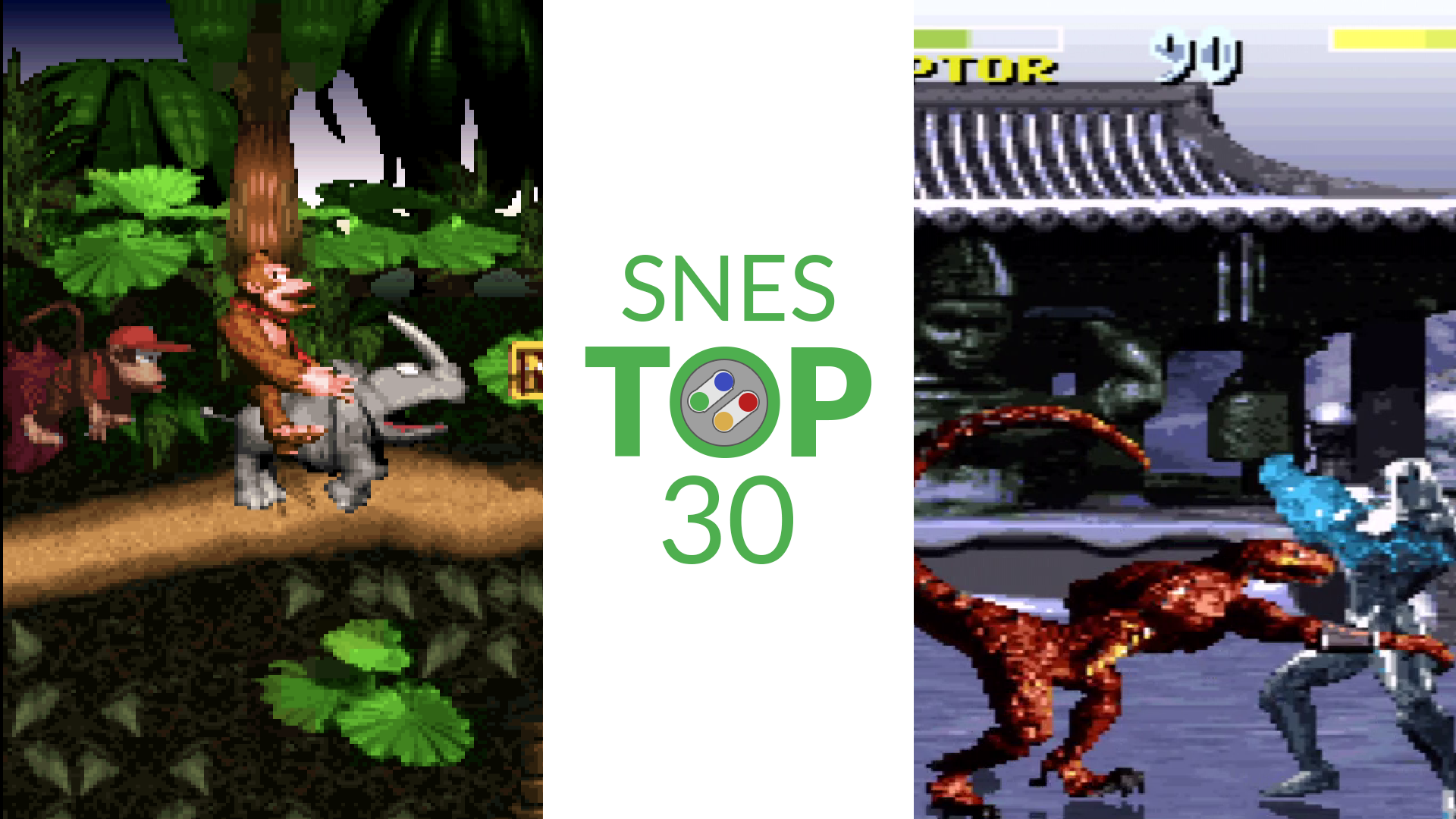 Classic Mini SNES top 30: Donkey Kong Country en Killer Instinct