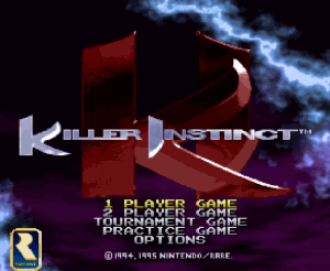 Killer Instinct title screen