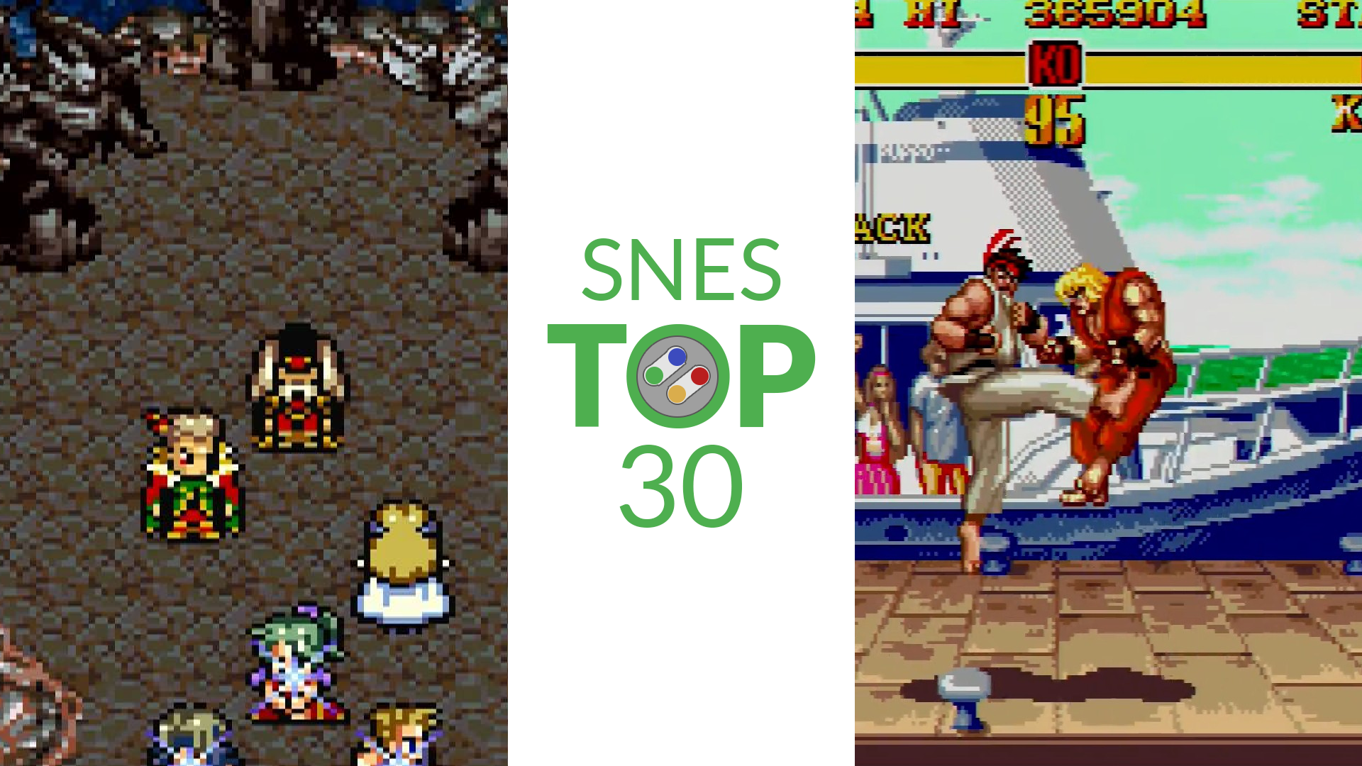 Classic Mini SNES top 30: Final Fantasy III en Super Street Fighter II