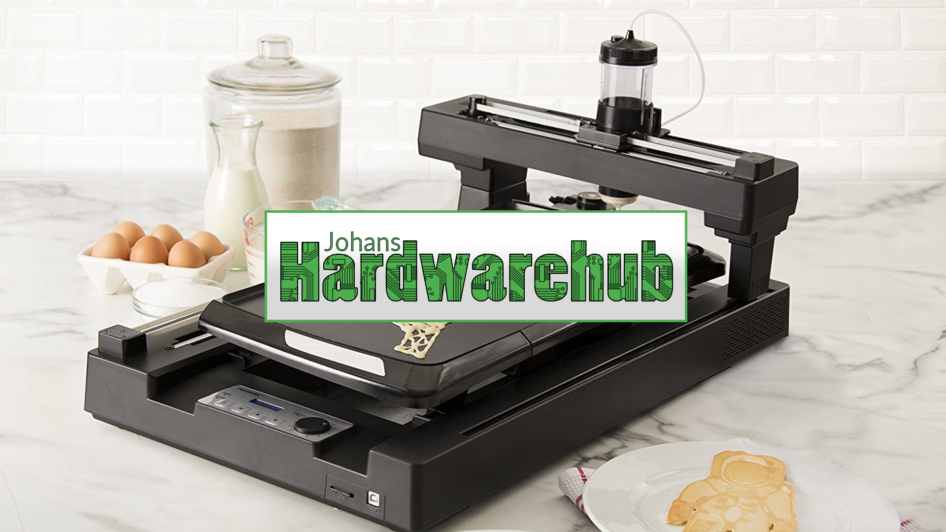 Johans Hardwarehub: Pancake Bot, de pannenkoekprinter