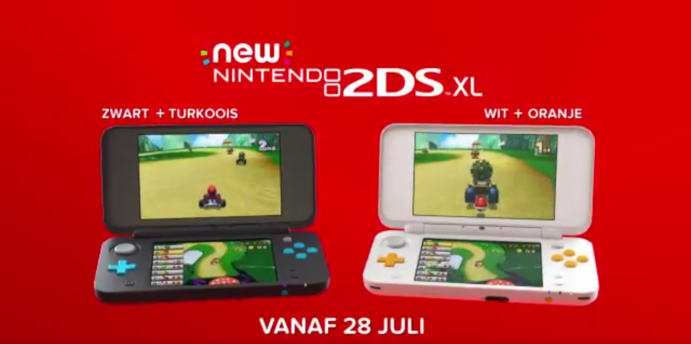 Nintendo kondigt New Nintendo 2DS XL aan