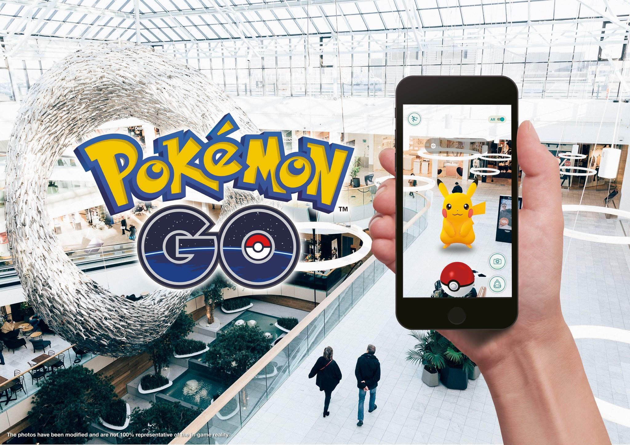 Pokémon GO winkelcentrumevenementen geen succes afgelopen weekend