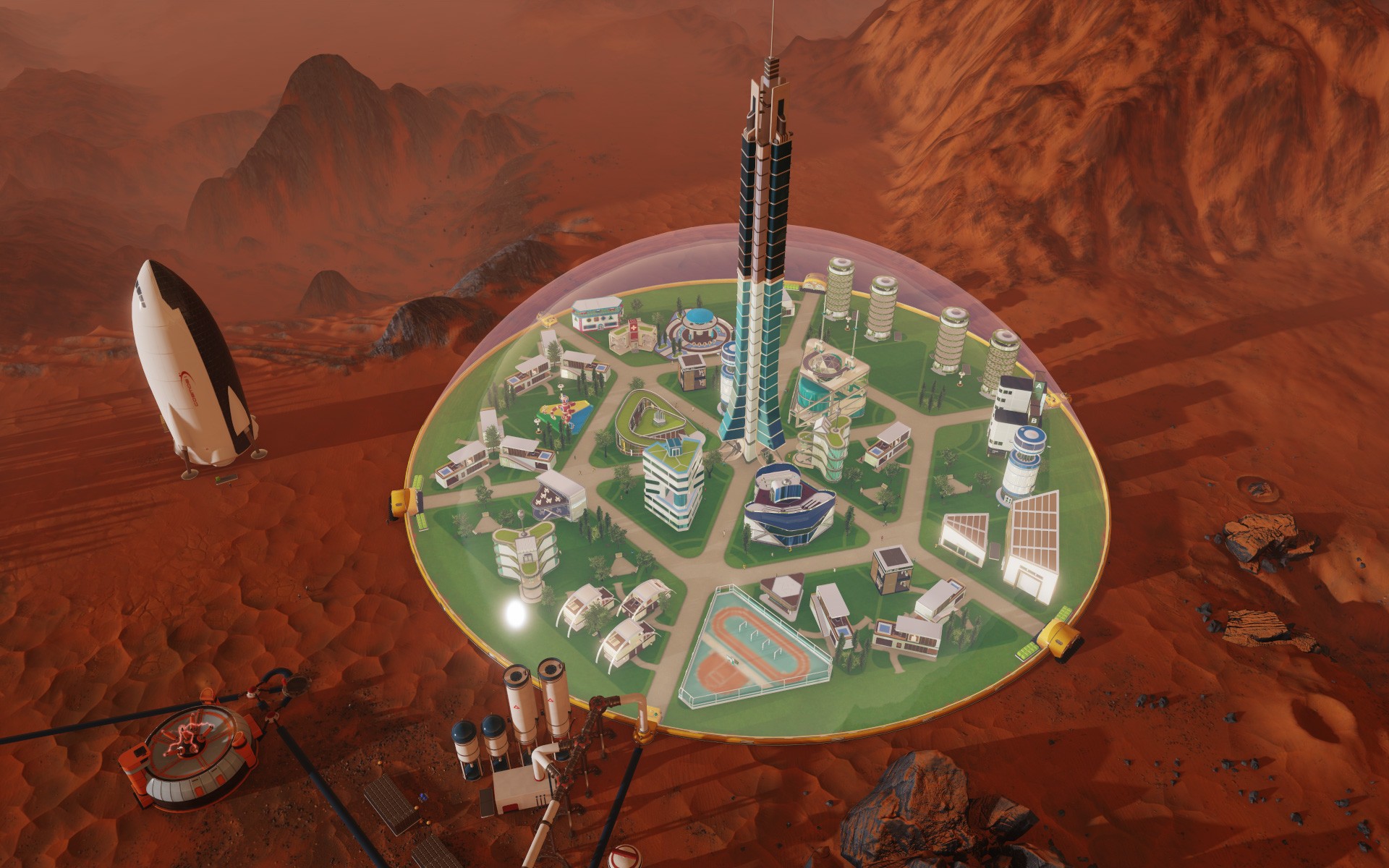 surviving mars wiki topography