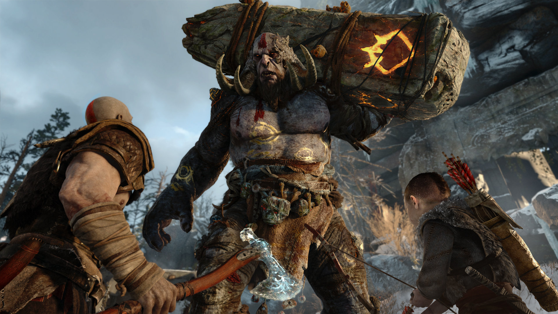 God of War speelduur, God of War 4 trailer, God of War 4 gevechten, nieuwe God of War-video