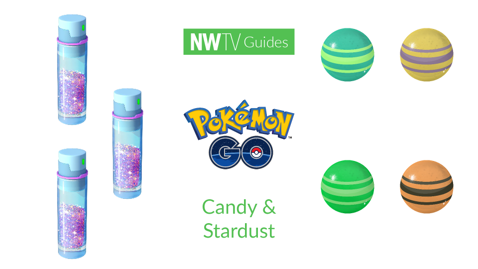 Alles over Pokémon GO Stardust en Candy