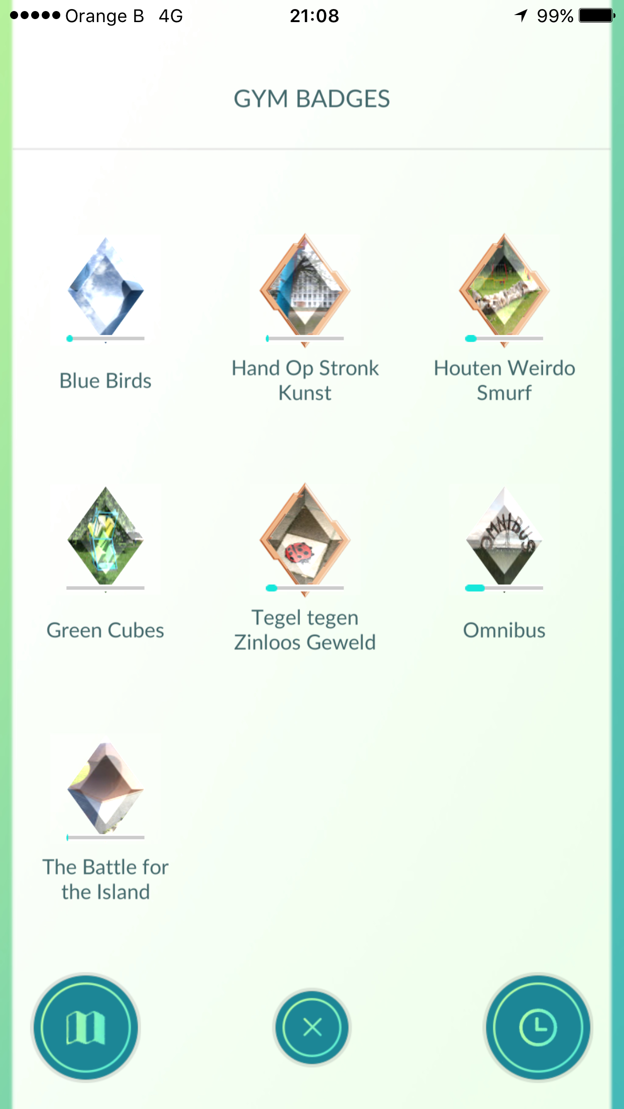 Pokémon GO Gym Badge