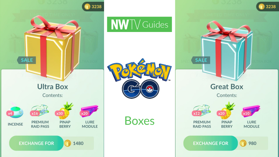 Speciale Pokémon GO boxes verschenen als aanbieding
