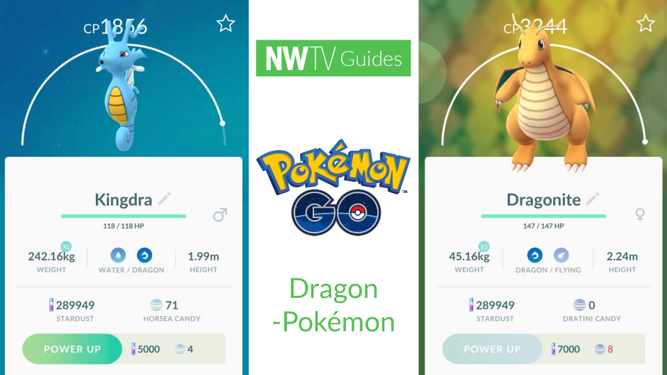 Bekijk alle Pokémon GO Dragon Pokémon