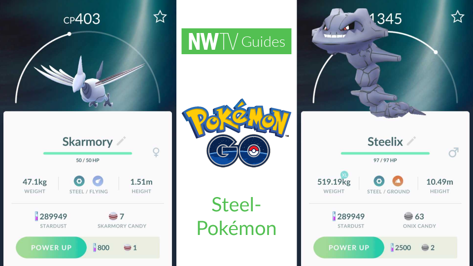 Bekijk alle Pokémon GO Steel Pokémon