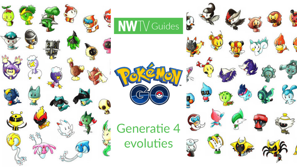 Pokémon GO generatie 4 voorbereidingen op een rijtje