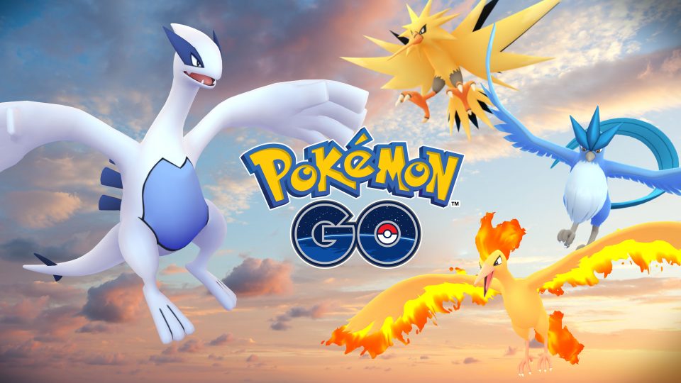 Legendarische Pokémon GO vogels vandaag voorlopig voor het laatst