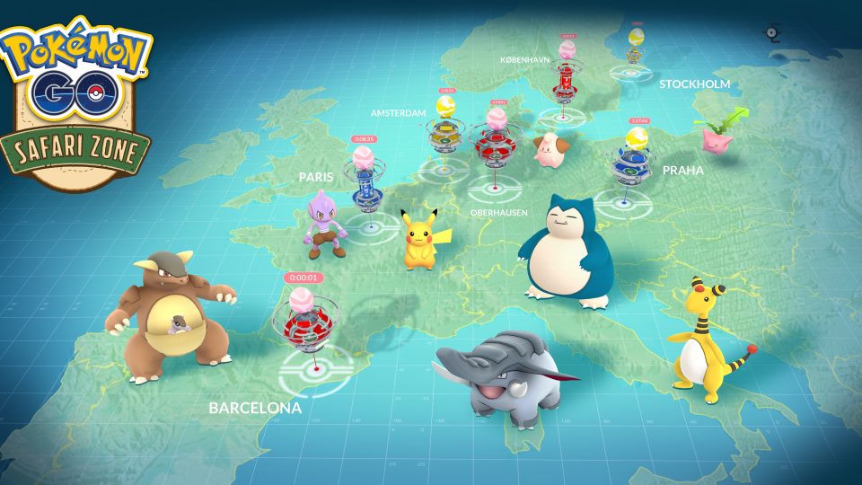 Pokémon GO Safari Zone Nederland krijgt nieuwe datum