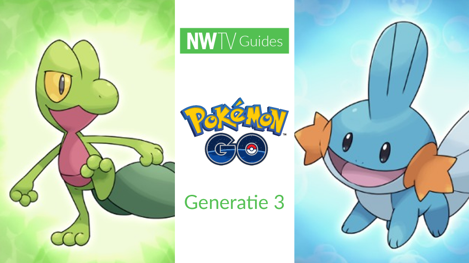 Bekijk alle Pokémon GO Generatie 3 Pokémon