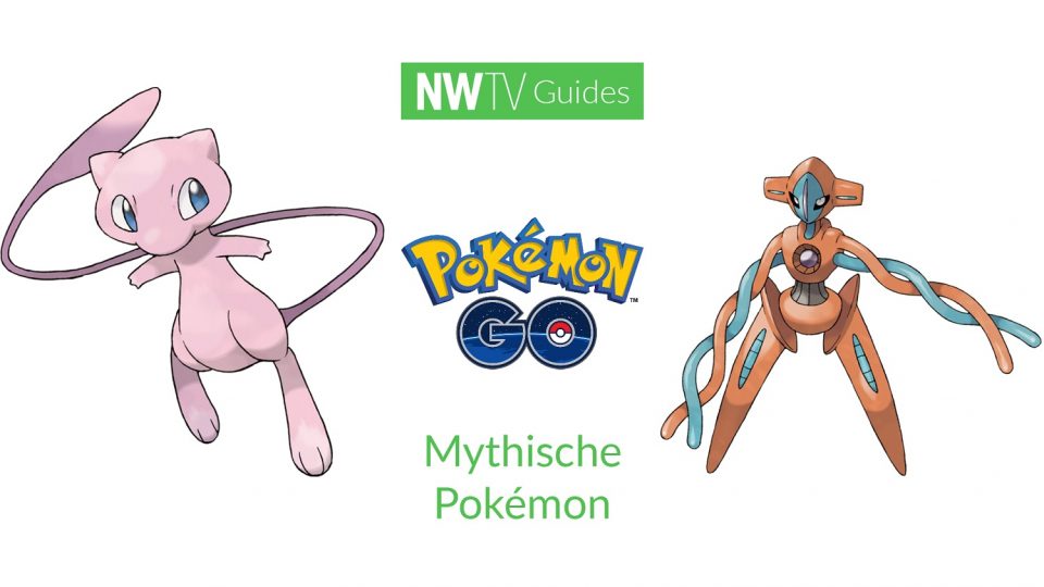 Pokémon GO Mythische Pokémon in één overzicht