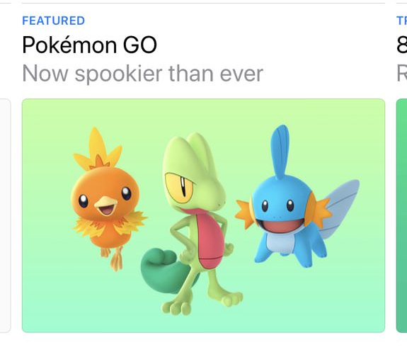 Pokémon GO Generatie 3 Apple Watch