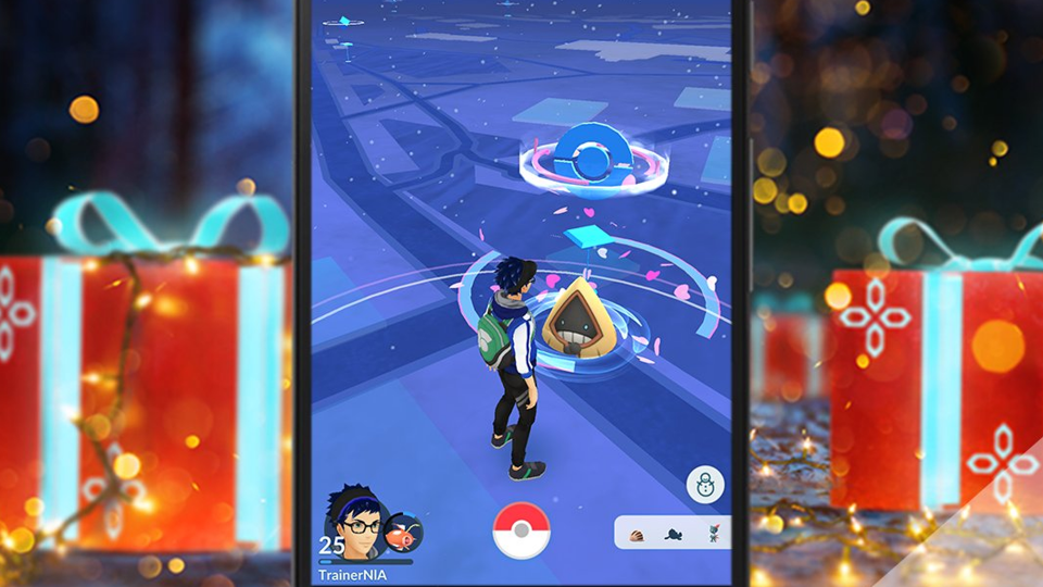 Verschillende Pokémon GO holiday-event 2017 nieuwtjes op een rijtje