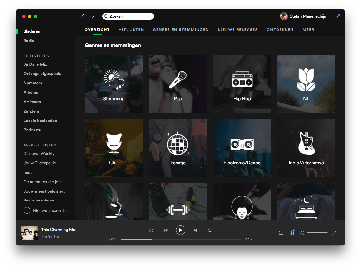 Spotify en Apple Music afspeellijsten