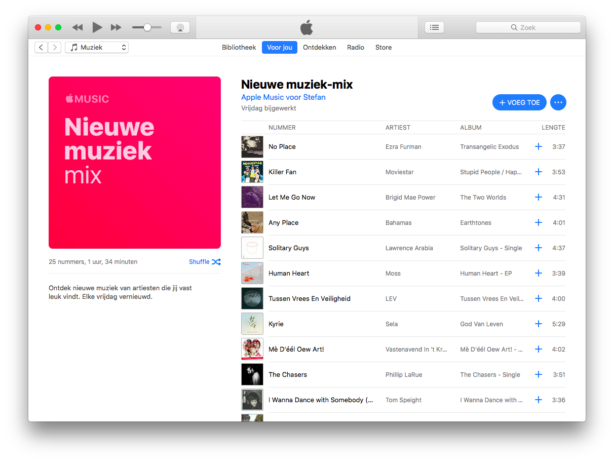 Spotify en Apple Music muziek ontdekken