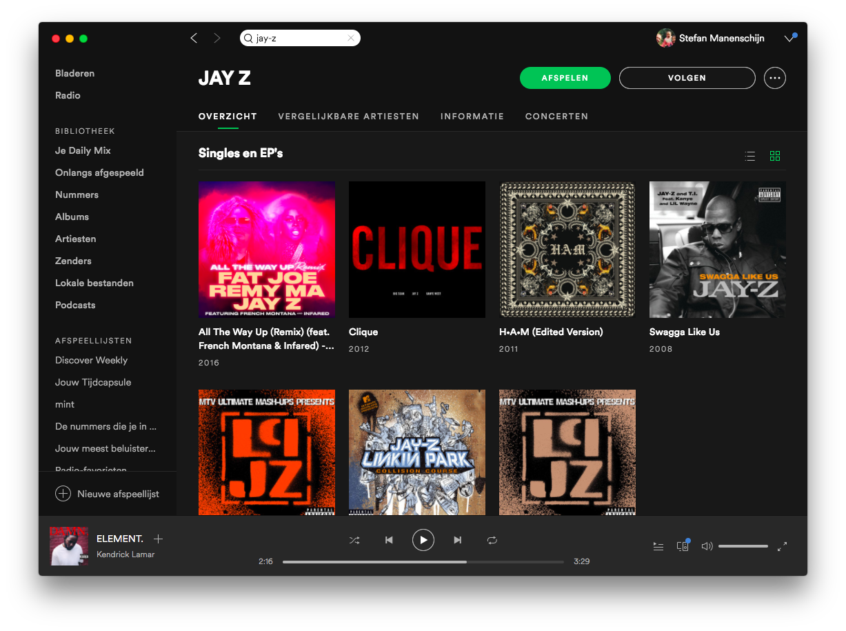 missende muziek