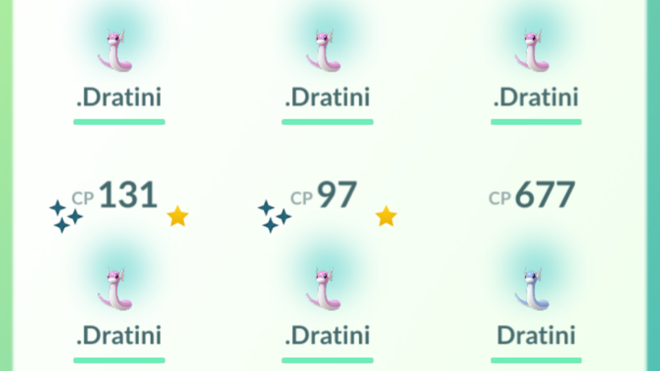 Spawnrate Shiny Dratini gelijk aan vorige Community Day