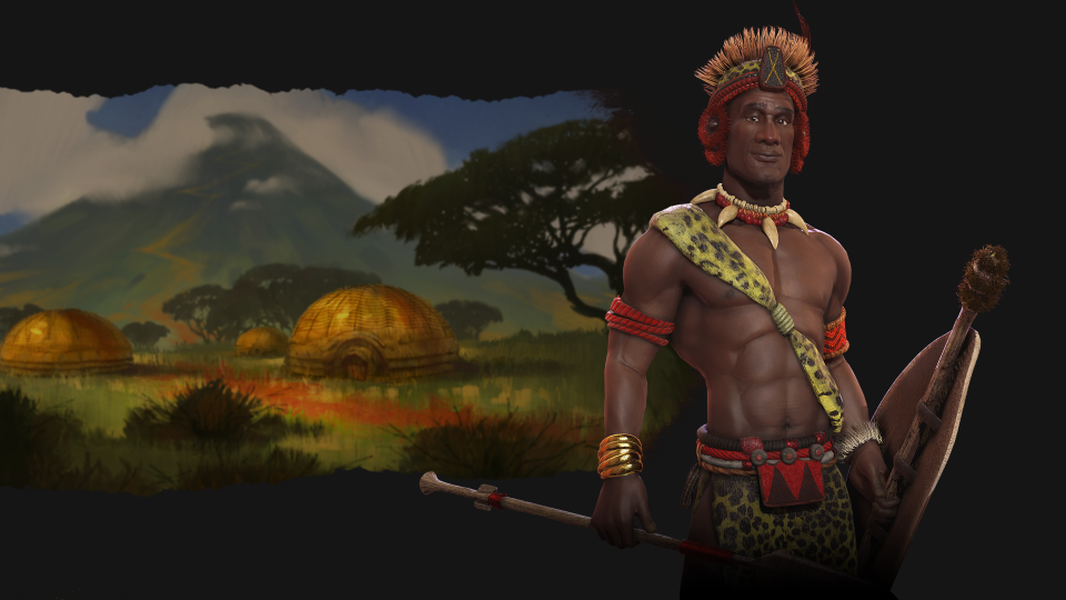 Civilization 6 Rise and Fall Zulu trailer met leider Shaka