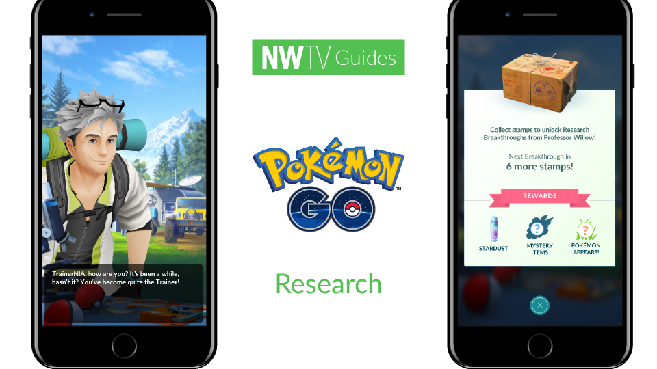 Pokémon GO Research-guide