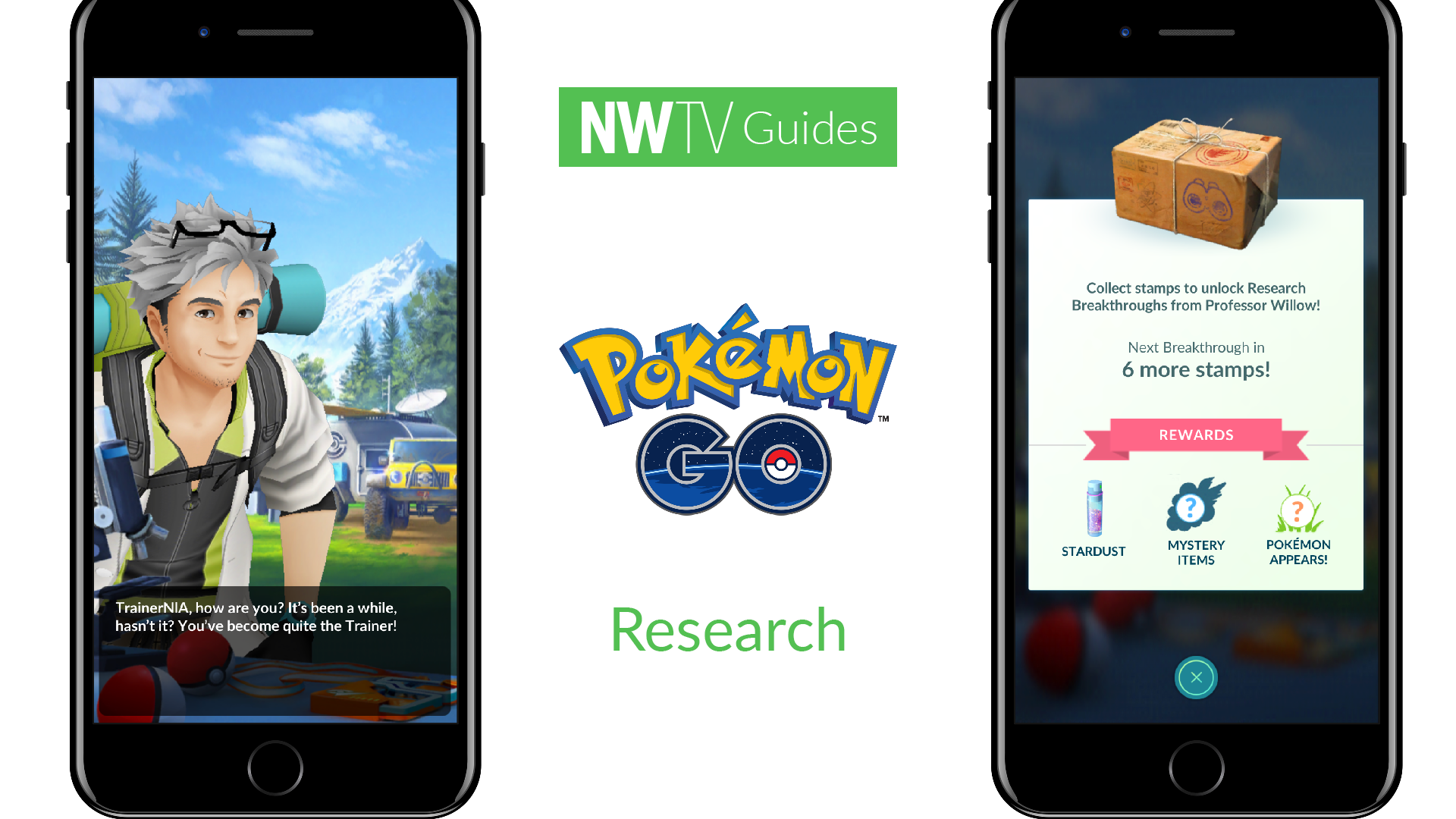 Pokémon GO Researchguide NWTV