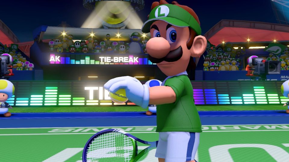 Demo geeft meer Mario Tennis Aces-informatie