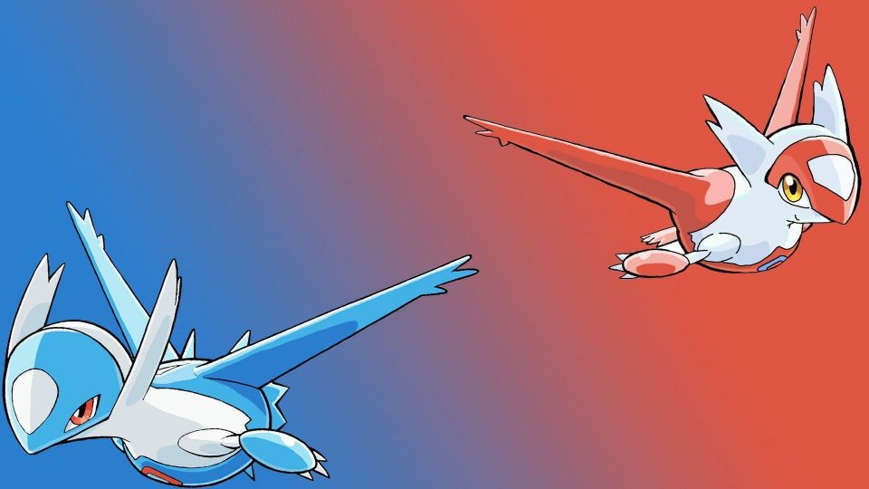 Latios en Latias duiken op in de code van Pokémon GO