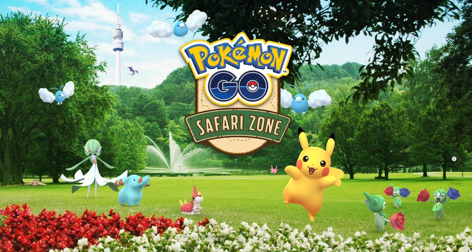 De Safari Zone Dortmund-Pokémon op een rijtje