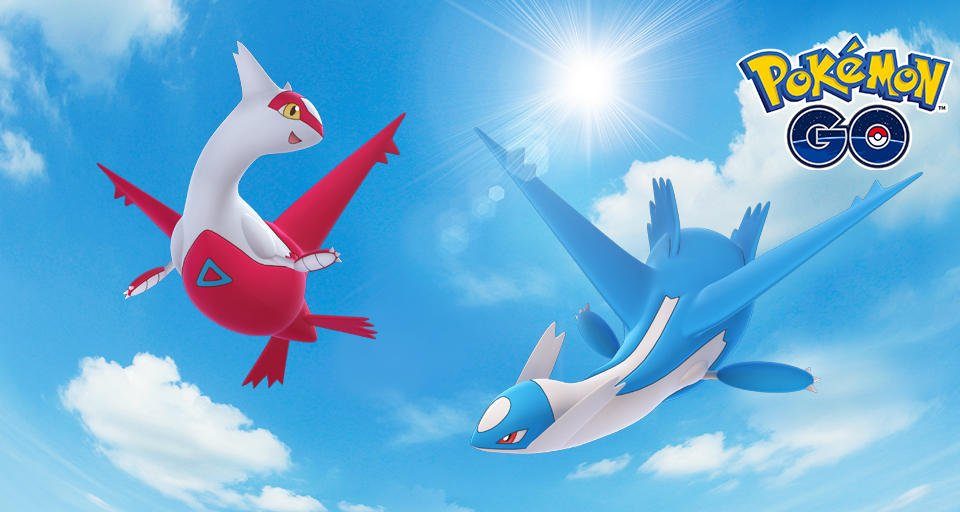 Latios- en Latias-raidweekend gevonden in de Pokémon GO-code