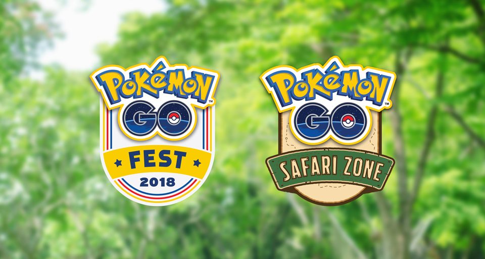 Niantic kondigt Pokémon GO Safari Zone 2018 aan