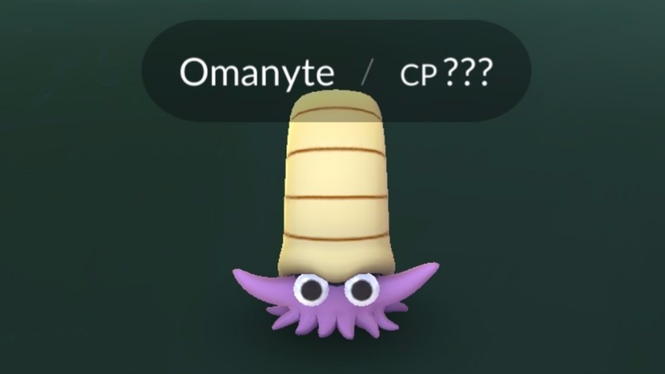 Shiny Omanyte duikt op in Pokémon GO