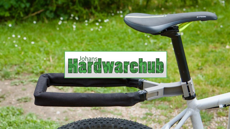 Johans Hardwarehub: Nexibi-fietsslot met dubbele functie