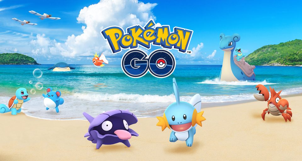 Niantic kondigt Pokémon GO-waterfestival 2018 aan