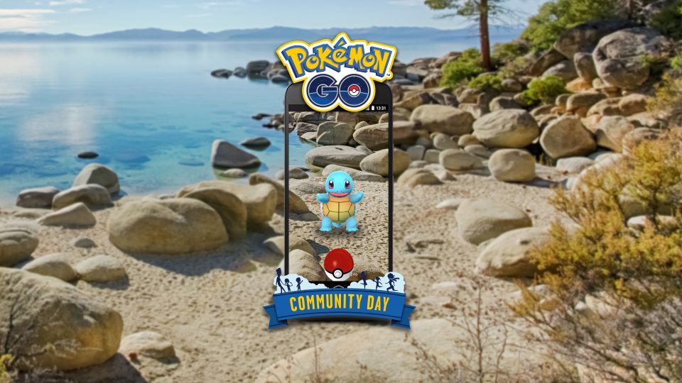 Squirtle is de nieuwe Pokémon tijdens Community Day