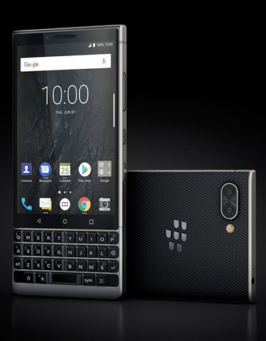 BlackBerry KEY2 foto's