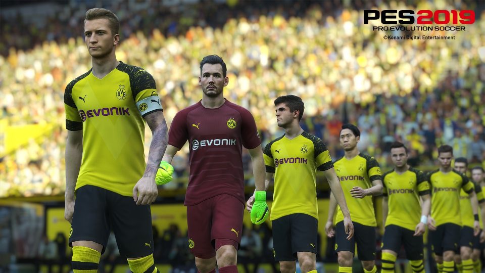 Borussia Dortmund afwezig in PES 2019 – Konami verliest licentie